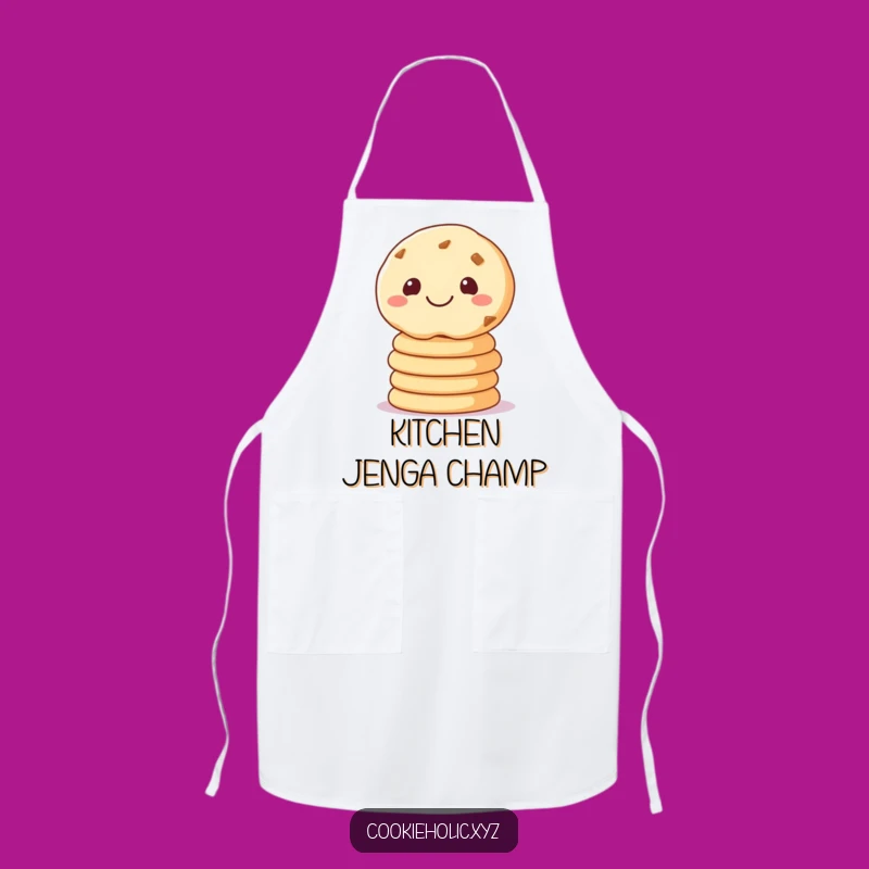 Funny Sugar Cookie Balance Apron: Bake with Sweet Precision in This Hilarious Kitchenware