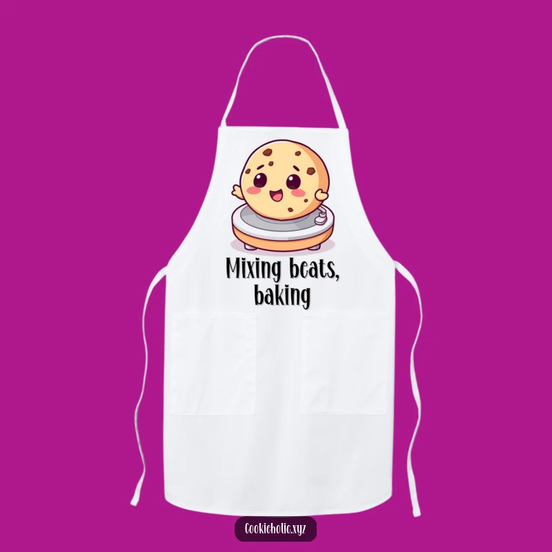 Funny Spinning Cookie Apron: DJ Your Way Through the Kitchen