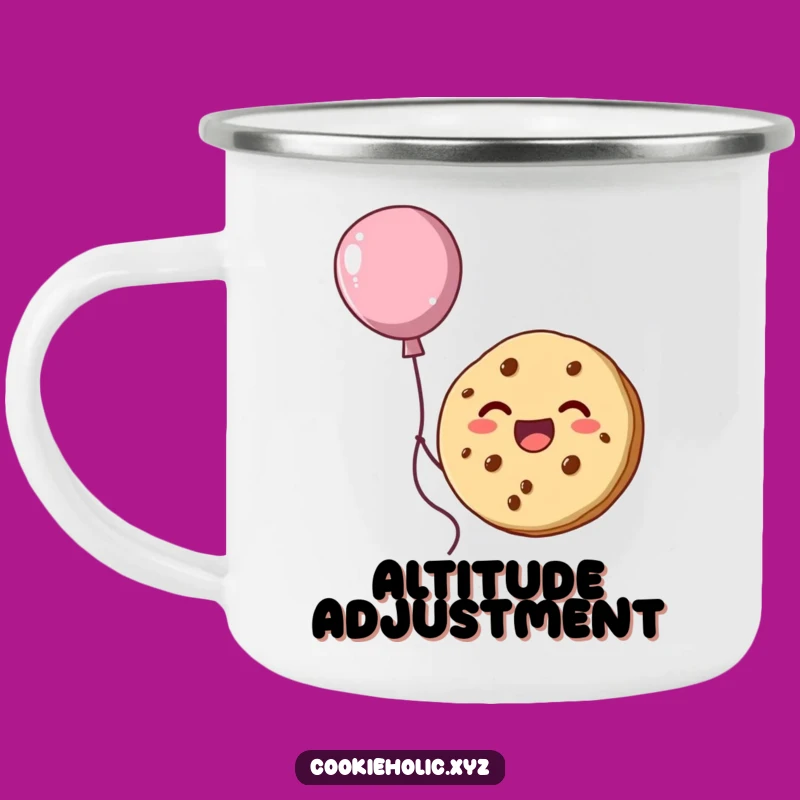 Funny Cookie Adventure Mug: Frosting Balloon for Elevated Camping Gift