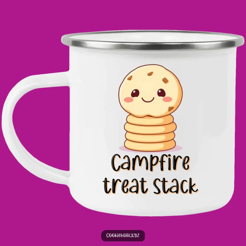 Funny Sugar Cookie Balance Camping Mug: Enjoy Sweets Outdoors with This Cute Cup