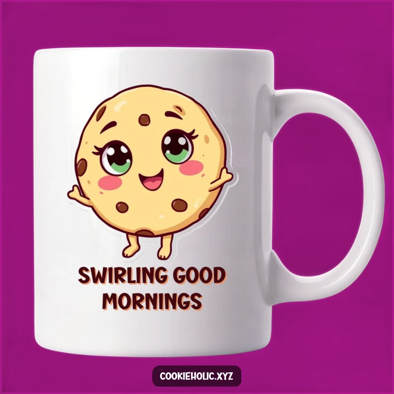 Funny Dancing Cookie Mug: Bring Joyful Cookie Moves to Your Mornings