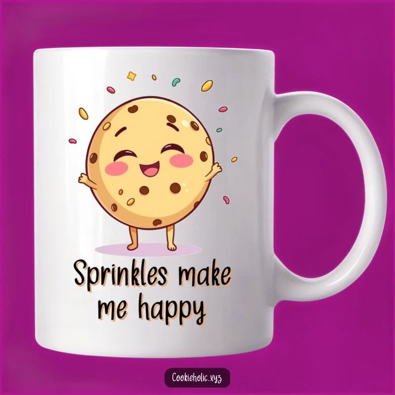 Funny Giggling Cookie Mug: Juggling Joy with Every Sip