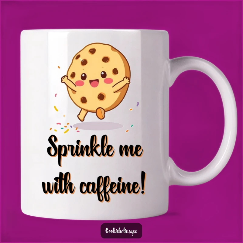 Funny Cookie Cartwheel Mug: A Deliciously Humorous Treat for Cookie Lovers