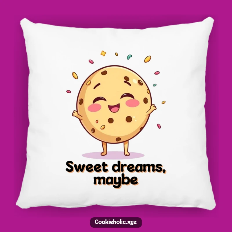 Cute Funny Giggling Cookie Pillow: Cozy Comfort with Joyful Juggling