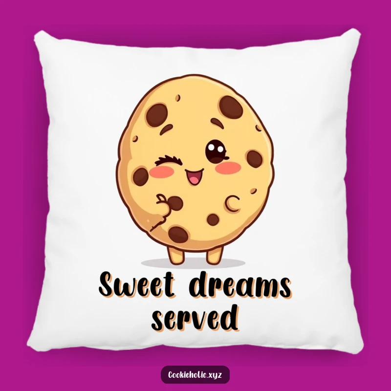 Funny Bitten Cookie Pillow: Cozy Up with a Playful and Cheeky Cookie Friend