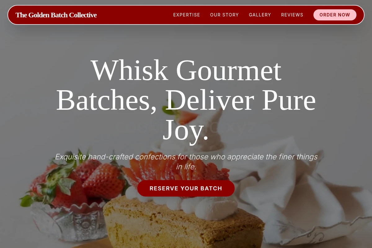 Gourmet Sweets
