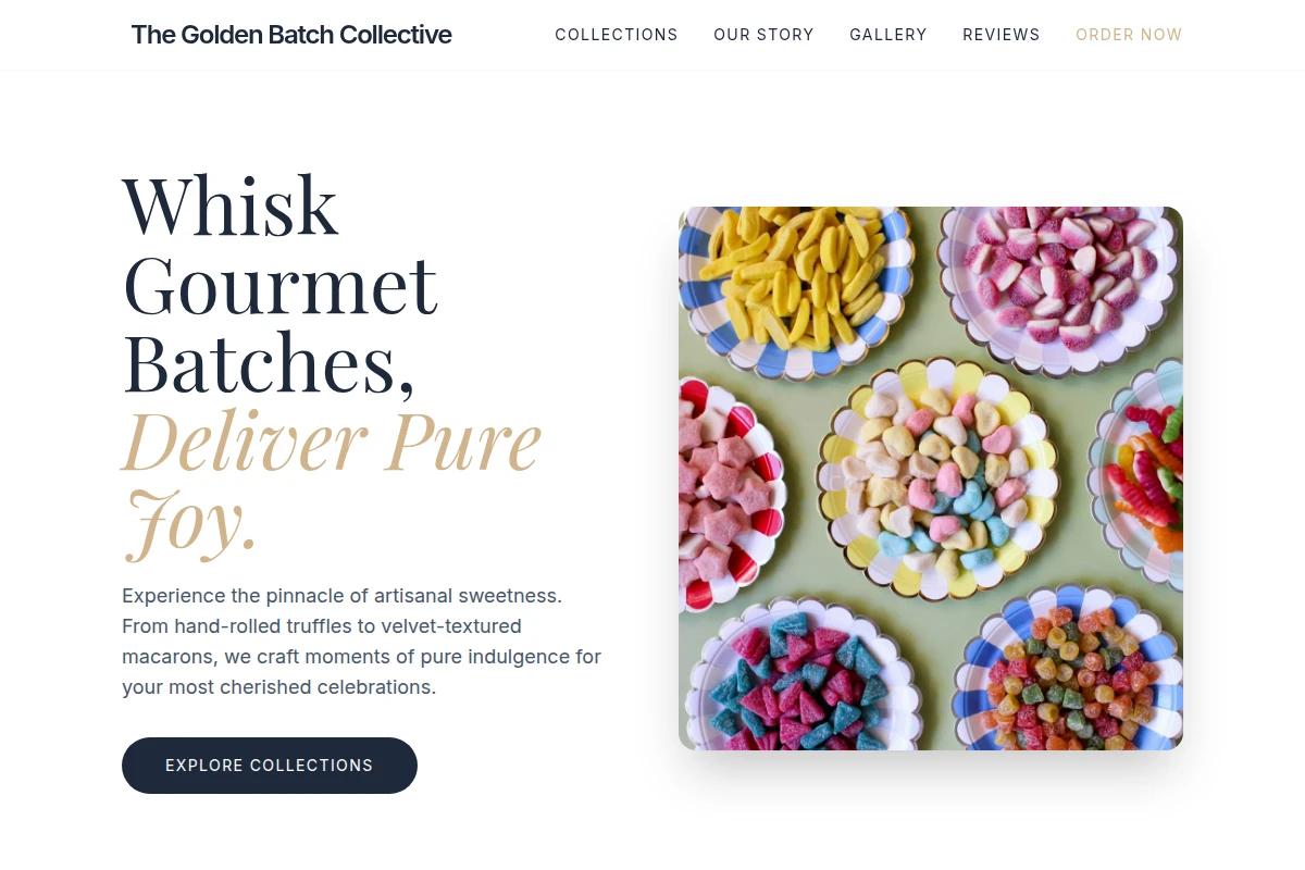 Gourmet Sweets