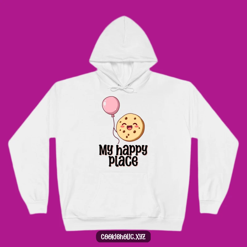 Cozy Funny Cookie Balloon Hoodie: Rise High in Comfort and Style Gift
