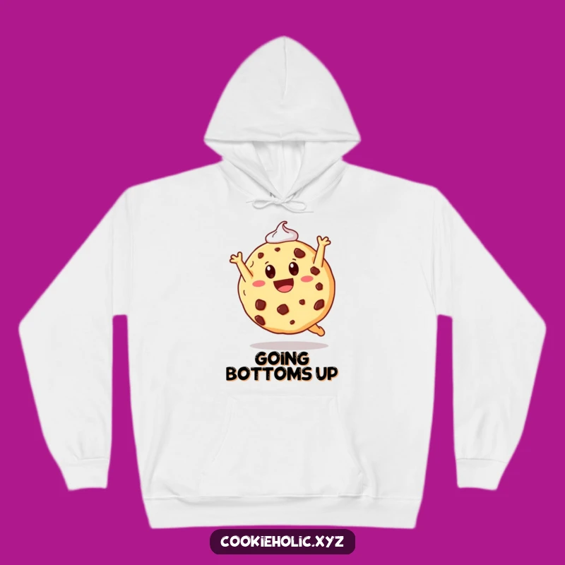 Cozy Funny Cookie Somersault Hoodie: Stay Warm and Sweet with This Delightful Design