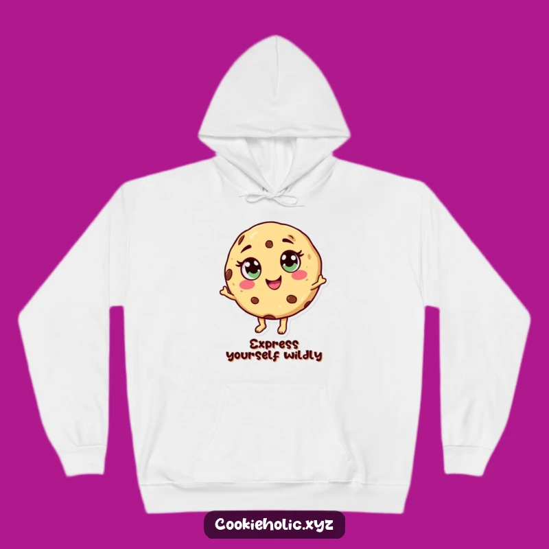 Funny Dancing Cookie Hoodie: Cozy Up in Cheerful Cookie Comfort