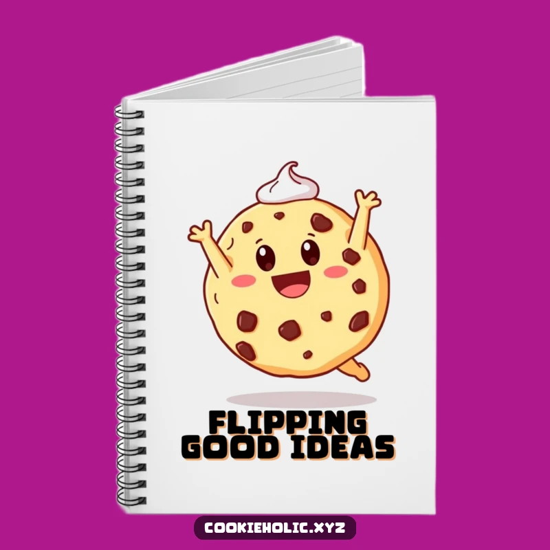 Funny Cookie Somersault Notebook: Jot Down Your Sweetest Ideas with This Journal