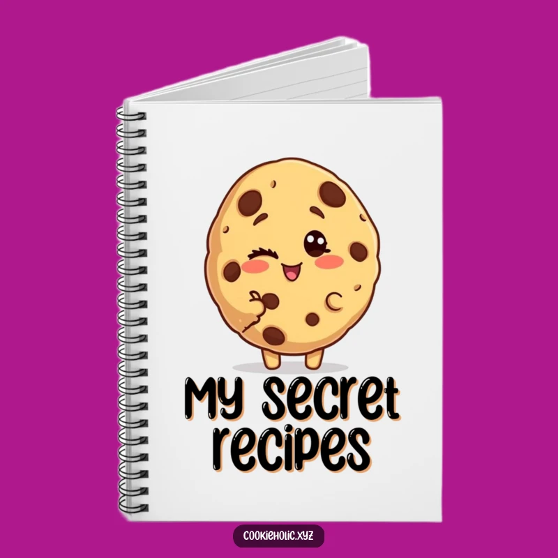 Funny Bitten Cookie Notebook: Jot Down Ideas with a Playful Cookie Companion