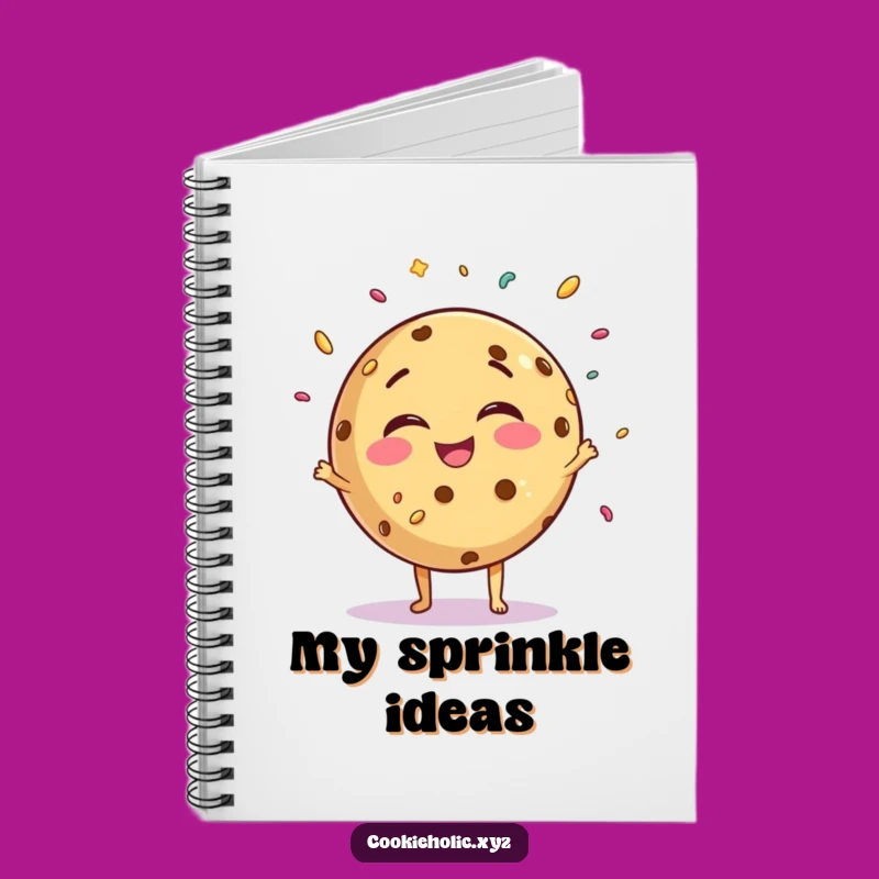 Funny Giggling Cookie Notebook: Jot Down Joyful Ideas