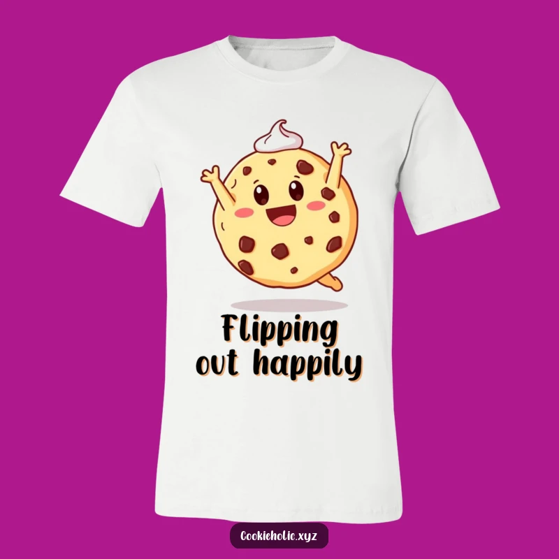 Funny Cookie Somersault T-Shirt: Wear Your Joyful Spirit with This Sweet Tee
