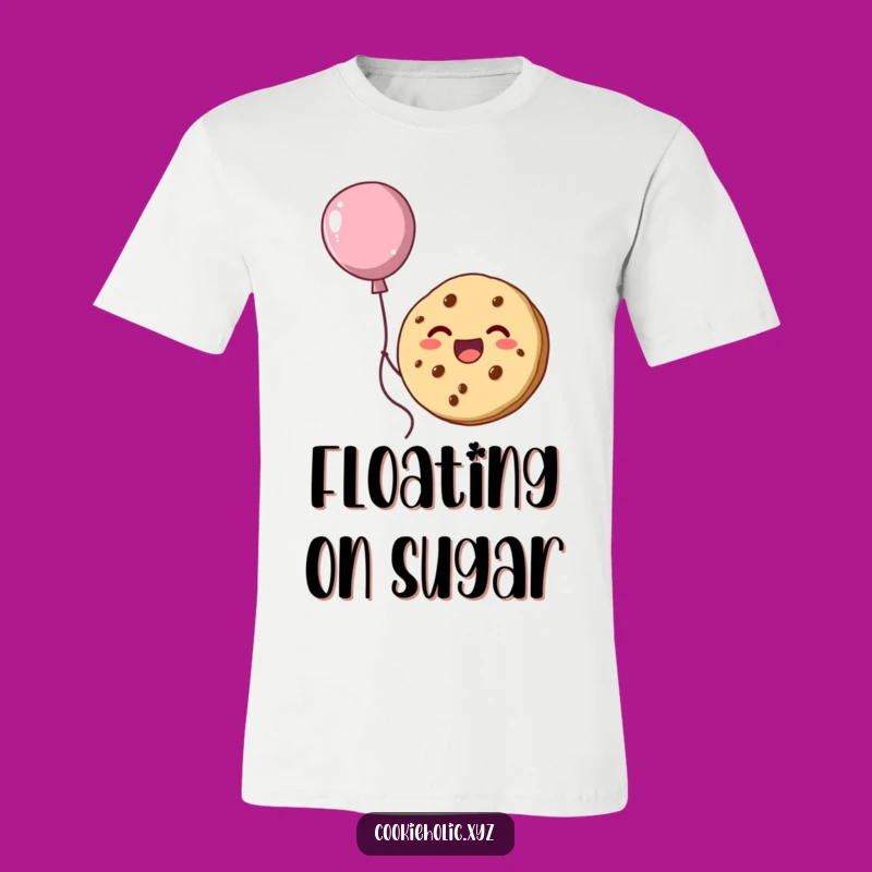Funny Cookie Balloon T-Shirt: Rise Above with Sweet Humor Gift