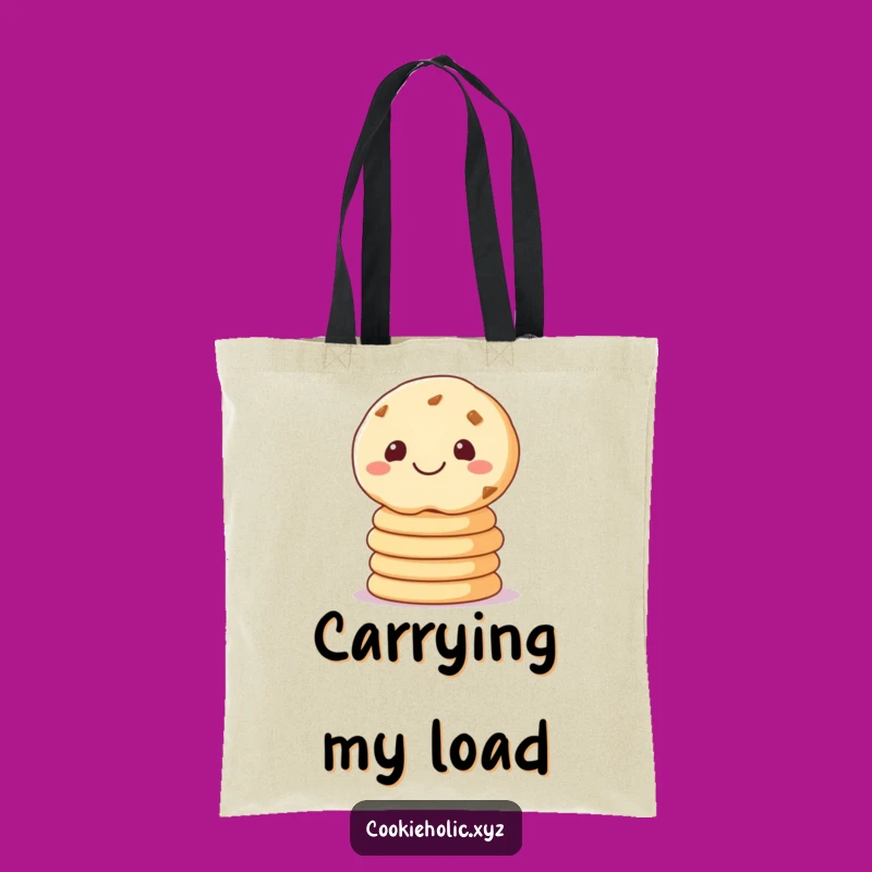 Funny Sugar Cookie Balance Tote Bag: Carry Your Essentials with Sweet Style