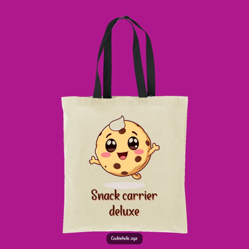 Funny Whimsical Cookie Tote Bag: Carry Your Joy Everywhere
